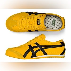 Excellent Condition Onitsuka Tiger Mexico 66 Yellow Shoes Size M13/W14.5